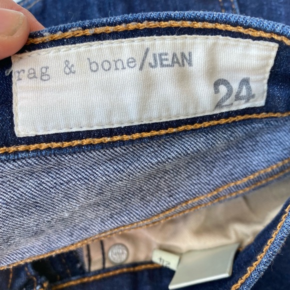 Rag & Bone High Rise Skinny Jeans - Picture 6 of 8
